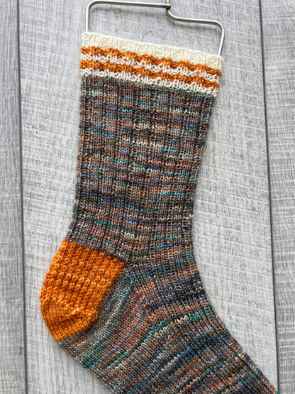 Daily Work Socks - Leo & Roxy Yarn Co. Pattern